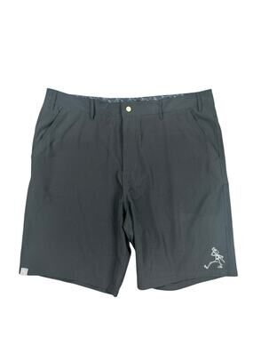 Section 119 x Grateful Dead Dancing Skeleton Performance Golf Shorts — Size 42